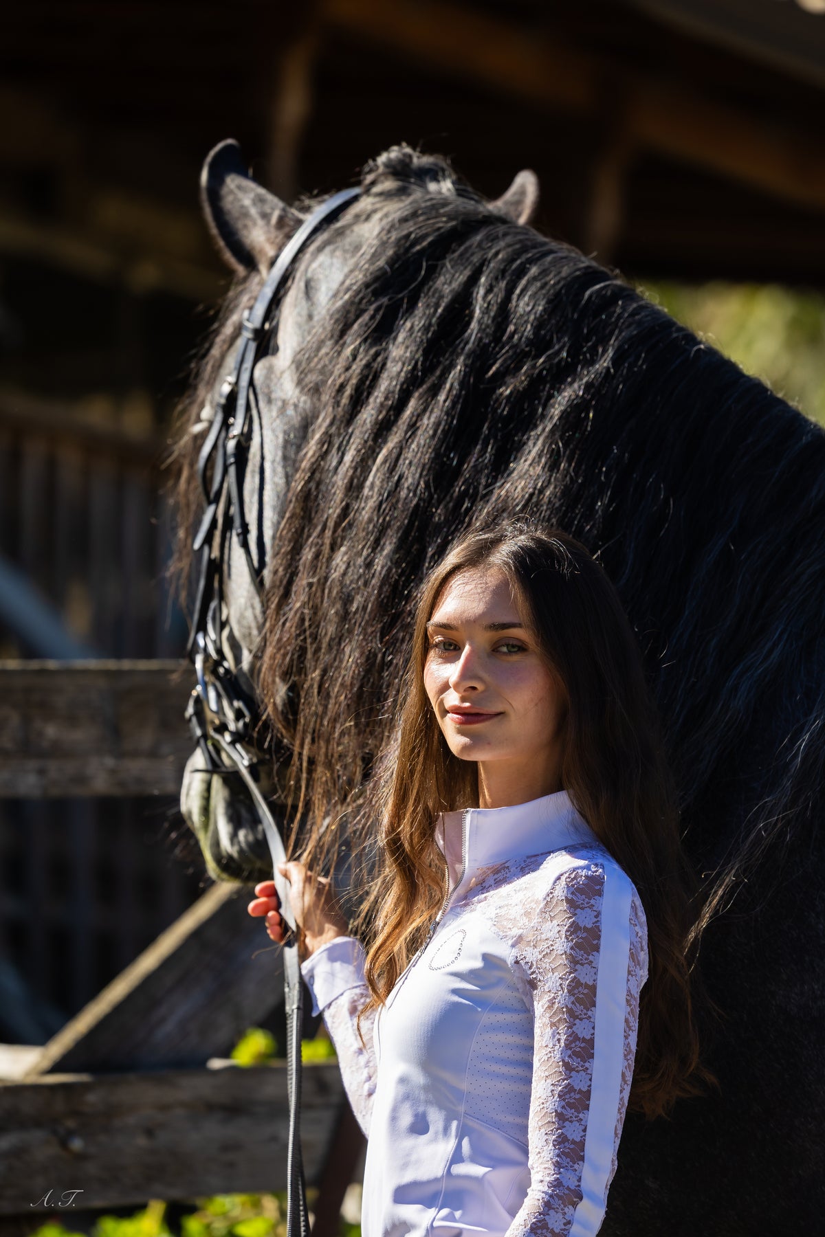 Julie Lace Show Shirt