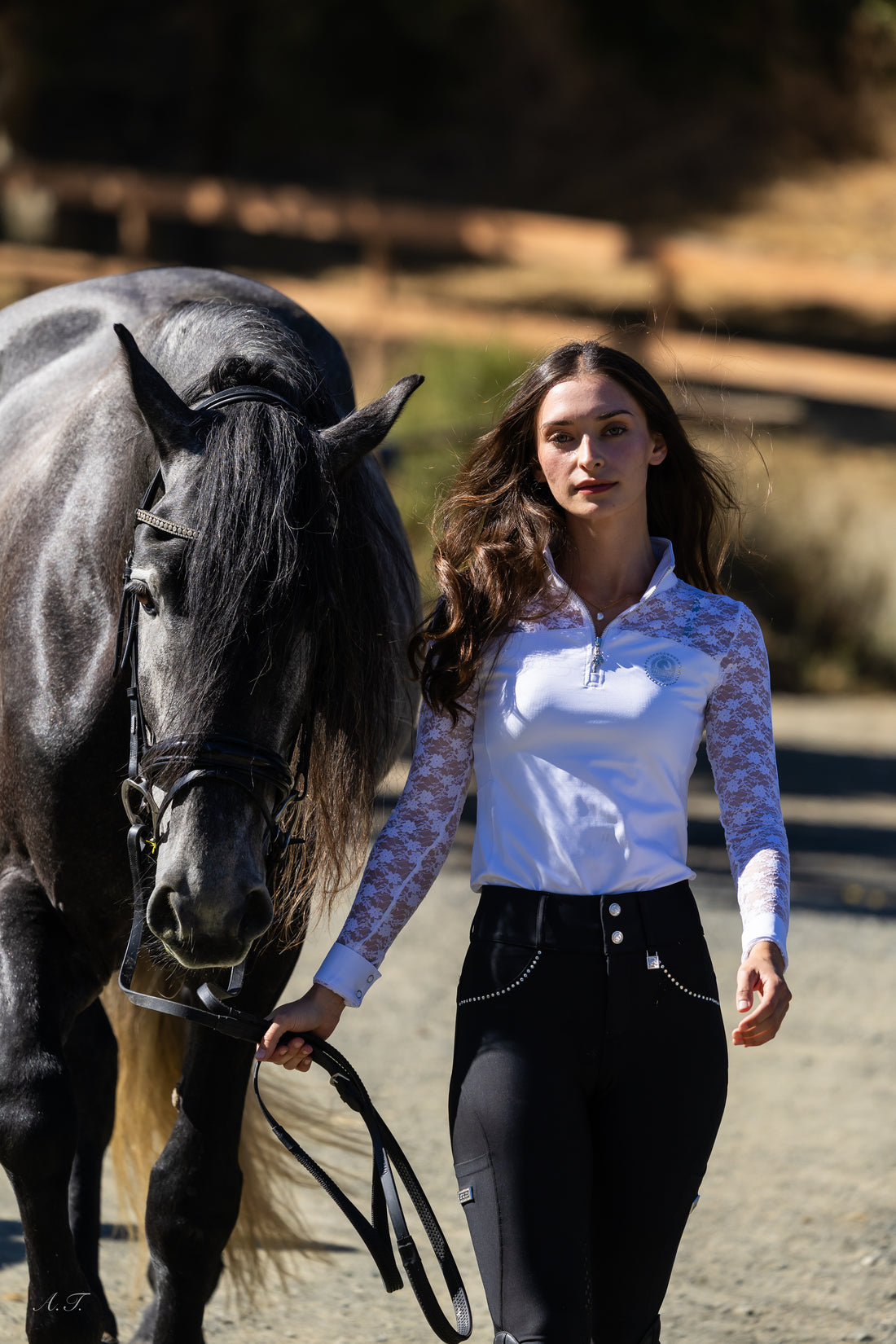 Julie Lace Show Shirt