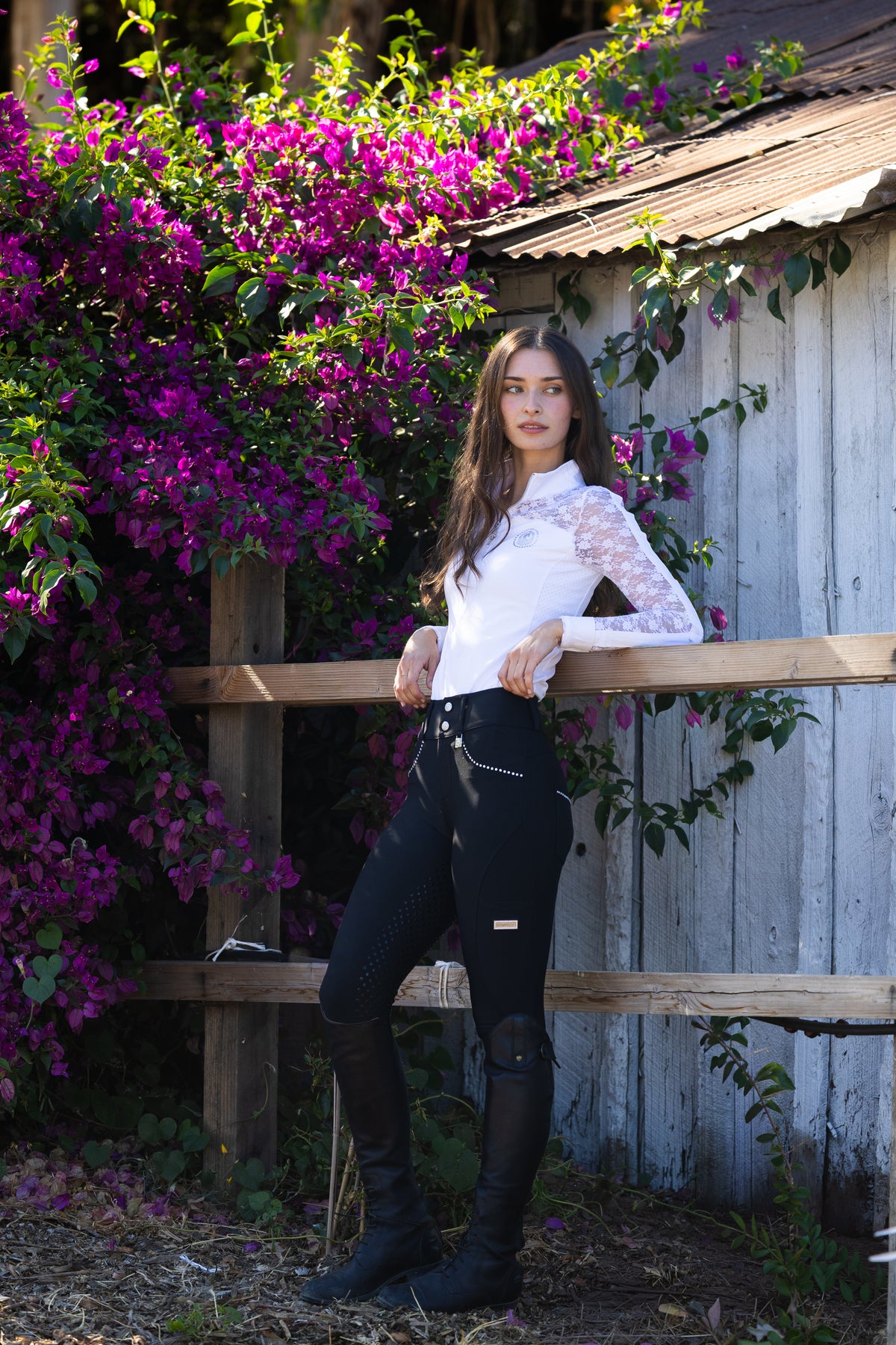 Julie Lace Show Shirt