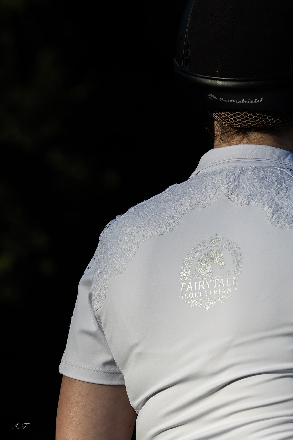 Fairytale Regal Short Sleeve Shirt - White