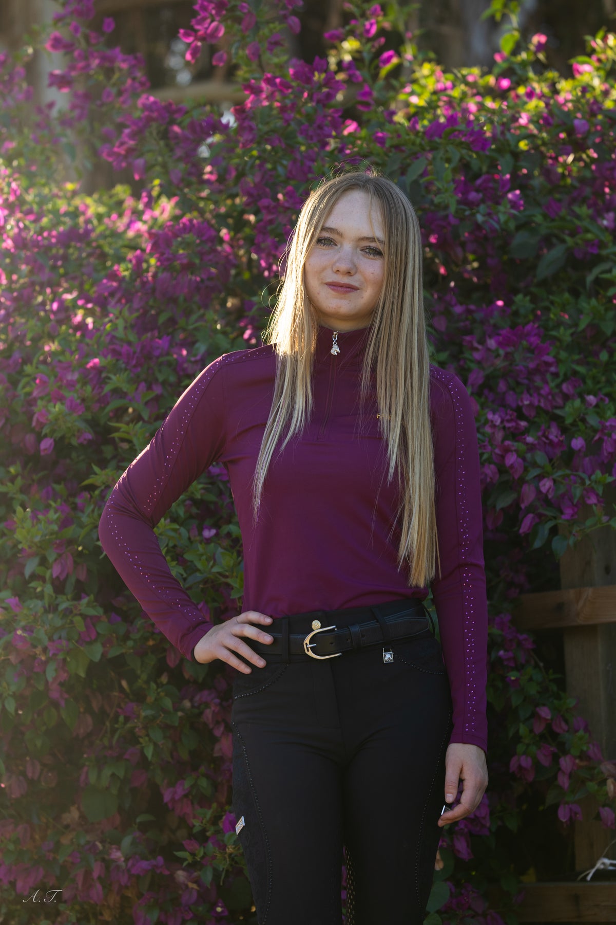 Fairytale Regal Base Layer - Wine