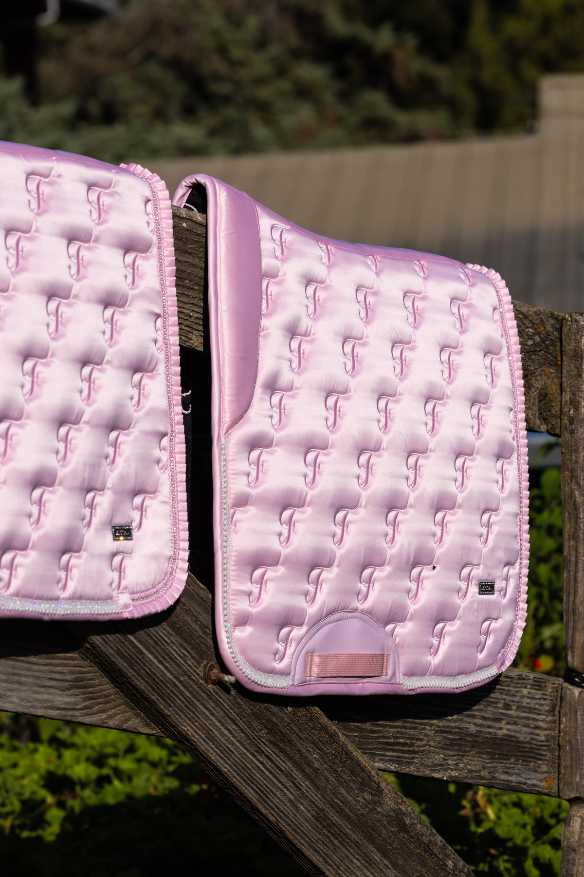 Fairytale Signature Monogram Dressage Pad