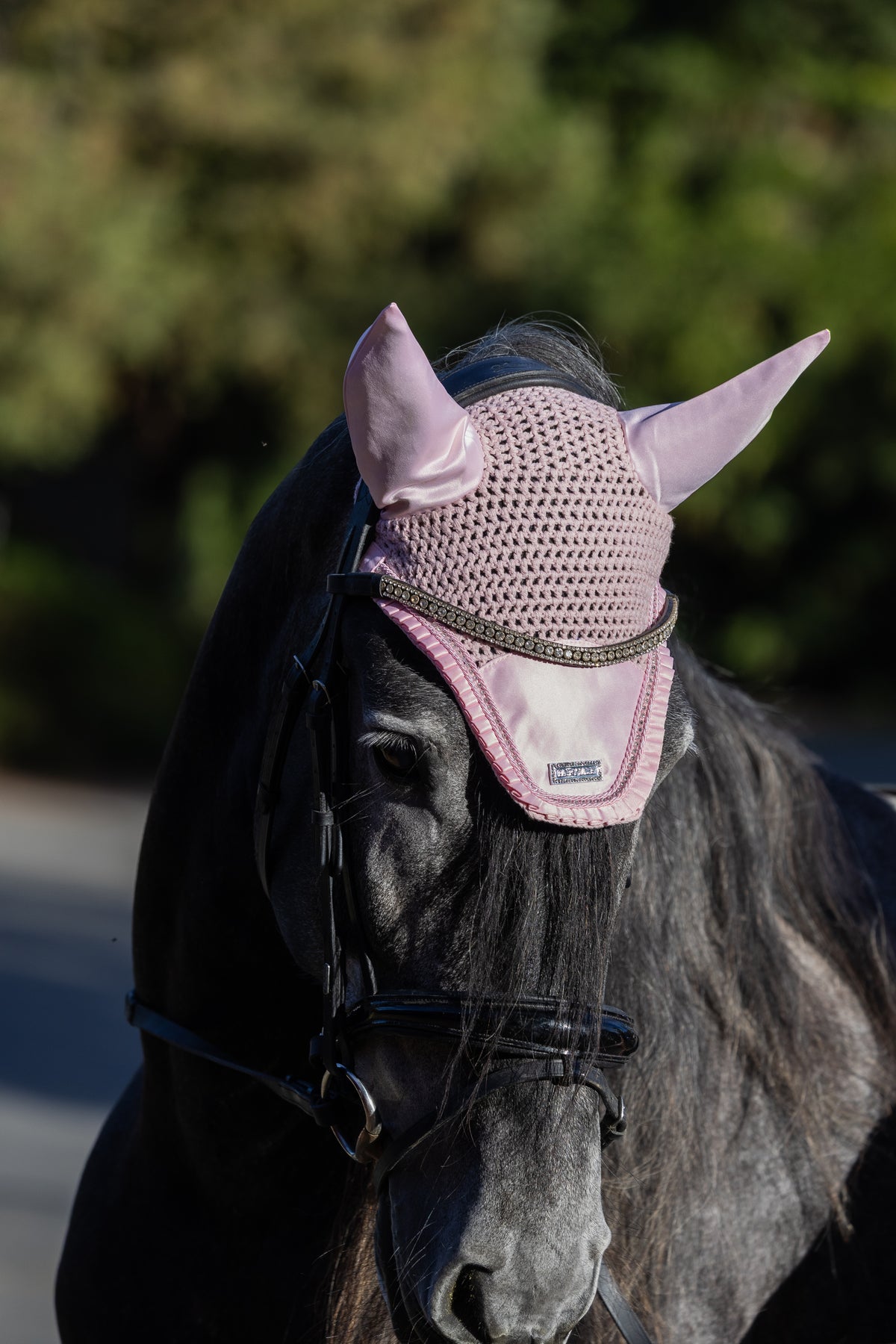 Fairytale Signature Monogram Ear Bonnet