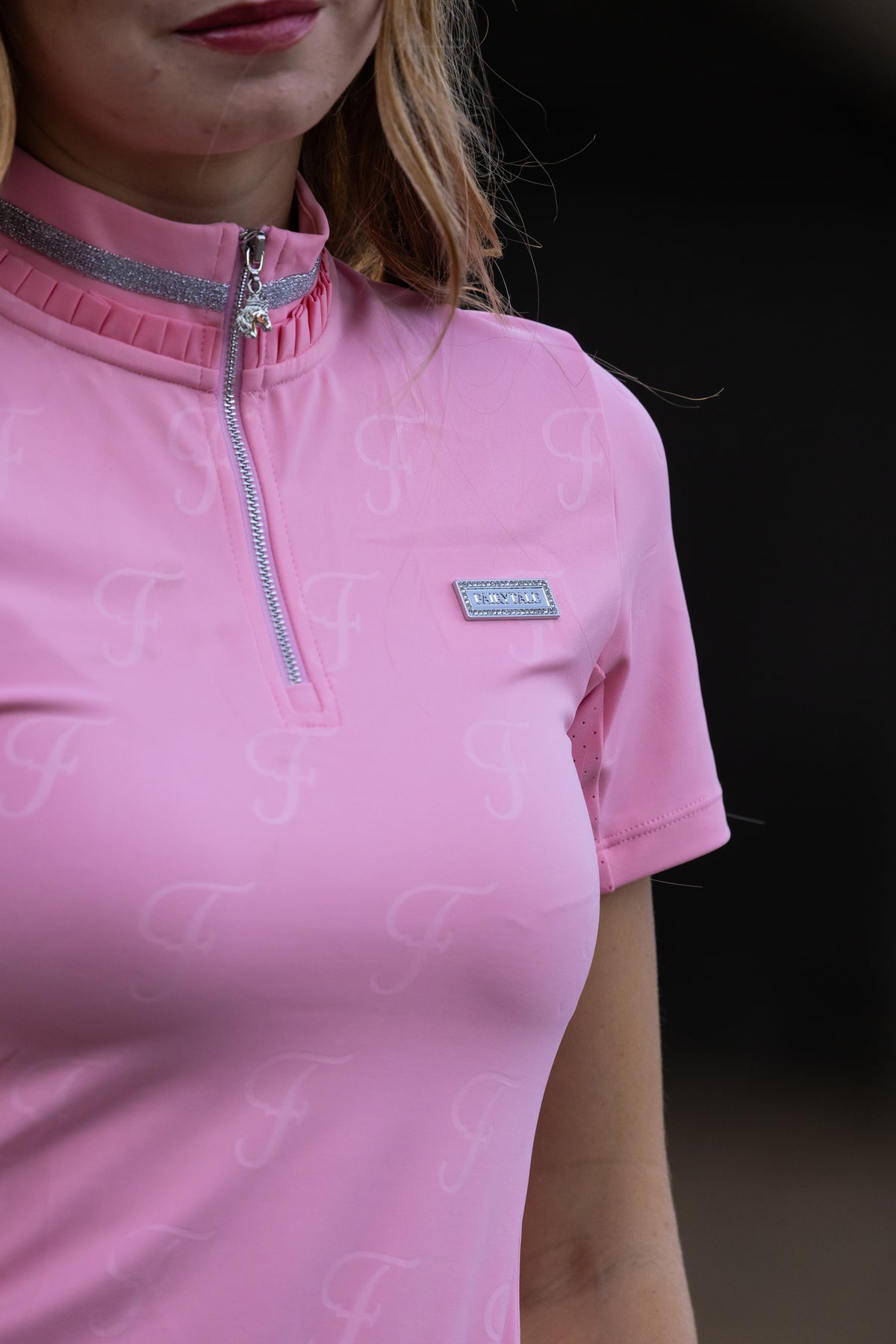 Fairytale Signature Monogram Short Sleeve Shirt Signature Collection
